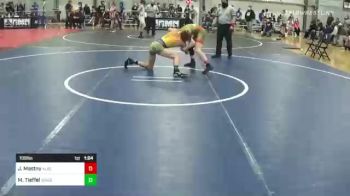 109 lbs Semifinal - Jimmy Mastny, Alber Athlectics vs Mason Tieffel, Wrestling Inc