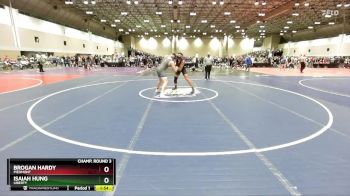 215 lbs Champ. Round 3 - Brogan Hardy, Piedmont vs Isaiah Hung, Liberty