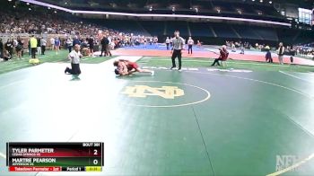 D2-157 lbs 7th Place Match - Tyler Parmeter, Cedar Springs HS vs Martre Pearson, Jefferson HS