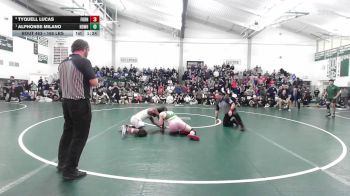 165 lbs Final - Tyquell Lucas, Foran vs Alphonse Milano, Notre Dame-West Haven