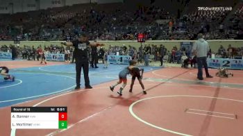 43 lbs Prelims - Anterryo Banner, Northside Wrestling Academy vs Lawson Mortimer, Harrah Little League Wrestling