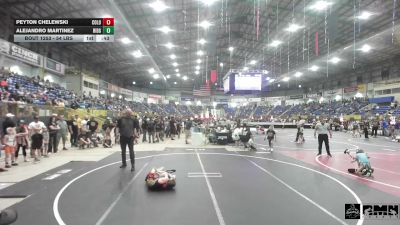54 lbs Semifinal - Peyton Chelewski, Colorado Lions Den Elite vs Alejandro Martinez, Ridge WC