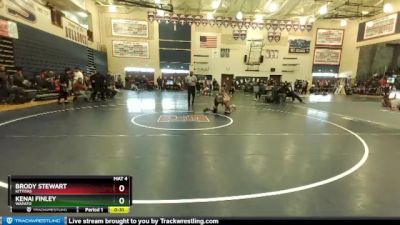 157 lbs Cons. Round 3 - Brody Stewart, Kittitas vs Kenai Finley, Wapato