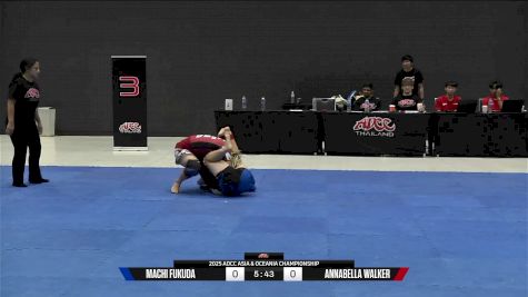 Annabella Walker vs MACHI FUKUDA 2025 ADCC Asia & Oceania Championship