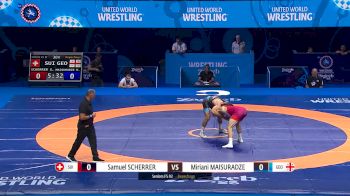 92 kg Repechage #2 - Samuel Scherrer, Switzerland vs Miriani Maisuradze, Georgia