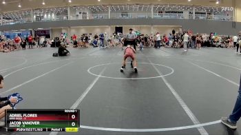 60 lbs Round 1 - Adriel Flores, Ohio Gold vs Jacob Vanover, Irontide