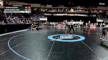 4A 139 lbs Cons. Round 1 - Xavier Vallejos, West Las Vegas vs Victor Rivera-Caro, Santa Teresa