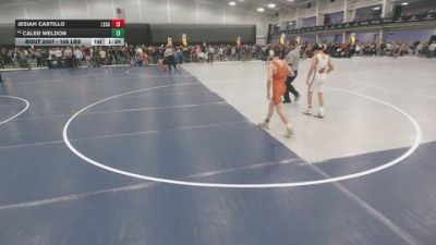 106 lbs Champ. Rd Of 128 - Jesiah Castillo, Legacy vs Caleb Weldon