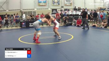 71 kg Round Of 64 - Zachary Gunderson, Team Wisconsin vs Clayton Whiting, Askren Wrestling Academy