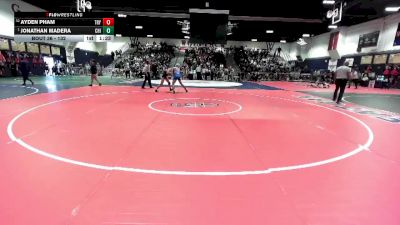 132 lbs Champ. Round 1 - Jonathan Madera, Chino vs Ayden Pham, Troy