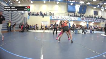 110 lbs Cons. Round 5 - Teiliana Taboa, Jerome High School vs Vada Hutchinson, Post Falls High School