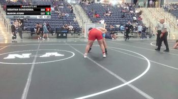 285 lbs Cons. Round 2 - Mason Ayers, Unattached The Citadel vs Sebatian Echeverria, Southern Oregon