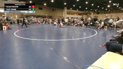 150 lbs Quarterfinal - Clay Crane, UFM vs Elijah Wilson, None