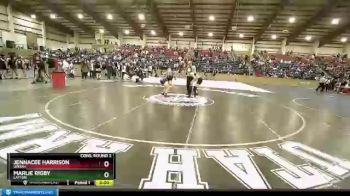 110 lbs Cons. Round 2 - Marlie Rigby, Layton vs Jennacee Harrison, Uintah