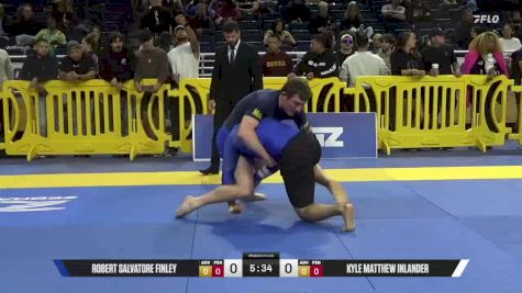 Robert Salvatore Finley vs Kyle Matthew Inlander 2025 Pan IBJJF Jiu-Jitsu No-Gi Championship