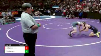 120-4A Semifinal - John Kenney, Windsor vs Frankie Gallegos, Mesa Ridge