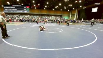 113 lbs Champ. Round 1 - Logan Robbins, Spanish Springs vs Declan Leonard, Del Oro
