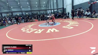 138 lbs Cons. Round 4 - Caleb Benavides, CA vs Jackson Peterman, OR