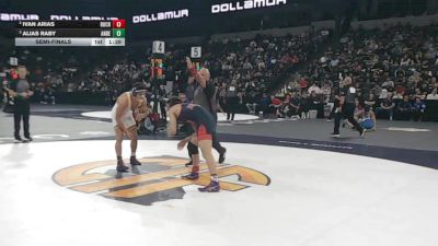 150 lbs Semifinal - Ivan Arias, Buchanan (CS) vs Alias Raby, Anderson (NS)