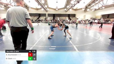 89 lbs Rr Rnd 7 - Aaron Szumowski, Revolution WCNJ vs Brayden Clark, American MMAW