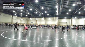130 lbs Quarterfinal - Genesis Escorcia, SOWA vs Kaitelynn Oliver, Lake Gibson