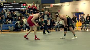 165 lbs Finals (2 Team) - LJ Araujo, Nebraska vs Maxx Mayfield, Missouri