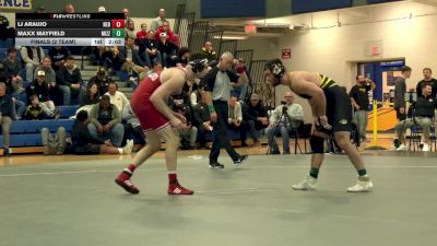165 lbs Finals (2 Team) - LJ Araujo, Nebraska vs Maxx Mayfield, Missouri