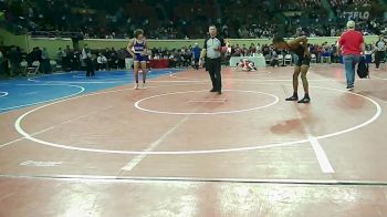 133 lbs Consi Of 8 #2 - Jaden Smith, Plainview Junior High vs GRAEDEN DEMARIO, Deer Creek Middle School