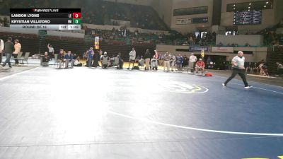 285 lbs Round Of 16 - Landon Lyons, Lugoff-Elgin vs Krystian Villatoro, Fort Mill