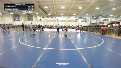 91 lbs Round Of 32 - Logan Fusco, Coventry vs Graeson Tzenis, Refinery WC