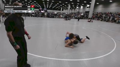 132 lbs Cons. Sub-rd Of 16 - Marcello Calavitta, Esperanza High School Wrestling vs Tegan Ray, Iowa