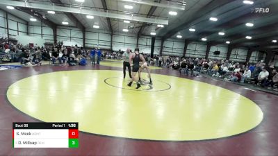 138 lbs Quarterfinal - Dallas Millsap, Desert Hills vs Stephen Meek, North Summit