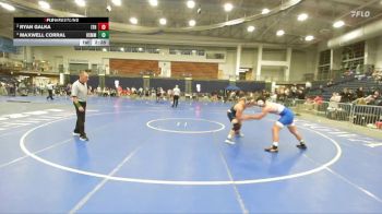 197 lbs 1st Place Match - Maxwell Corral, Merchant Marine vs Ryan Galka, Ithaca