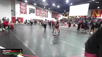 150 lbs Quarterfinal - Hallet Baptist, Lawndale vs Luca Graeff, El Modena