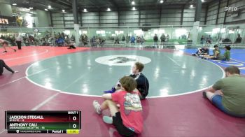 132 lbs Semis (4 Team) - Trent Modek, INVICTUS WRESTLING - GOLD vs Issac Michalski, HEAVY HITTING HAMMERS