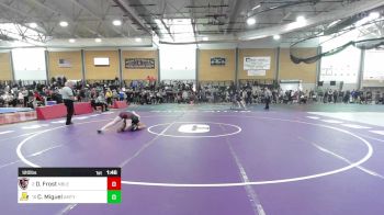 120 lbs Quarterfinal - Delaney Frost, Noble vs Cristel Miguel, Amity