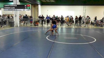80 lbs Round Of 16 - Landon Edwards, MO vs Connor Clark, PA
