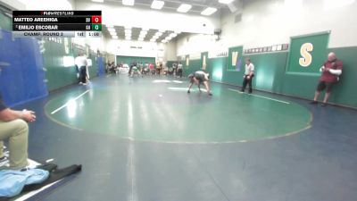 120 lbs Champ. Round 3 - Matteo Areehiga, Bonita Vista vs Emilio Escobar, Granite Hills