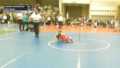 68-M lbs Consi Of 16 #1 - Stephen Cacciavillano, Smyrna vs Matt Walsh, All I See Is Gold Academy