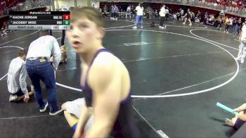 112 lbs Cons. Round 2 - Jacobby Wise, Wahoo Wrestling Club vs Kache Jordan, Monarch Wrestling Club - David City