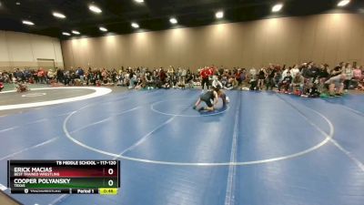 117-120 lbs Round 3 - Cooper Polyansky, Texas vs Erick Macias, Best Trained Wrestling