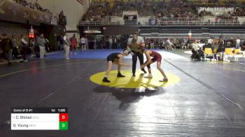 106 lbs Consolation - Cristian Diblasi, Governor`s Academy vs Dylan Young, Archbishop Curley