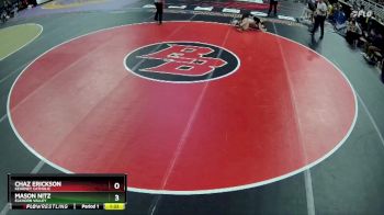 Quarterfinal - Chaz Erickson, Kearney Catholic vs Mason Nitz, Elkhorn Valley