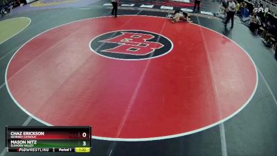 Quarterfinal - Chaz Erickson, Kearney Catholic vs Mason Nitz, Elkhorn Valley