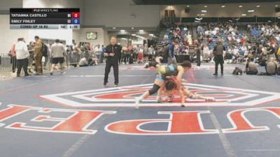 106 lbs Consi Of 16 #2 - Tatianna Castillo, MI vs Emily Finley, KS