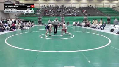 165 lbs 4th Wrestleback (16 Team) - Andrew Davis, West Forsyth vs Dylan Frierson, Archer