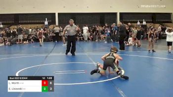 57 lbs Prelims - Logan Worth, Vougar's Honors ES vs Evan Lisowski, M2 TC Blue ES