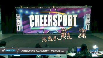 Airborne Academy - Venom - Venom [2022 L2 Junior - D2 Day 1] 2022 CHEERSPORT Council Bluffs Classic