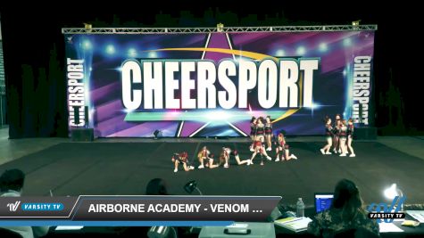 Airborne Academy - Venom - Venom [2022 L2 Junior - D2 Day 1] 2022 CHEERSPORT Council Bluffs Classic