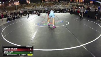 138 lbs Cons. Round 6 - Grier Hunt, Enterprise HS vs DOMINIC FOUCHE`, Clearwater Cen Catholic